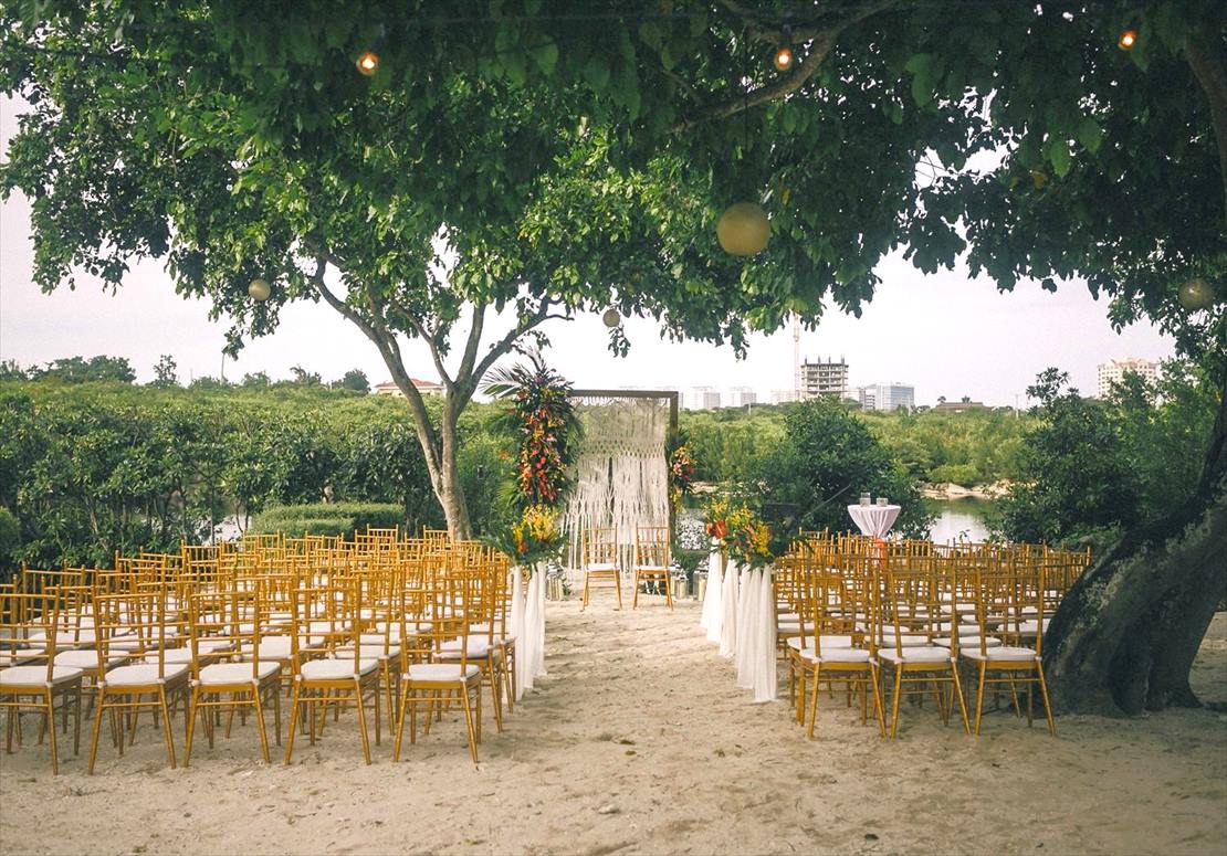 House Wedding at Climaco White Sands Garden