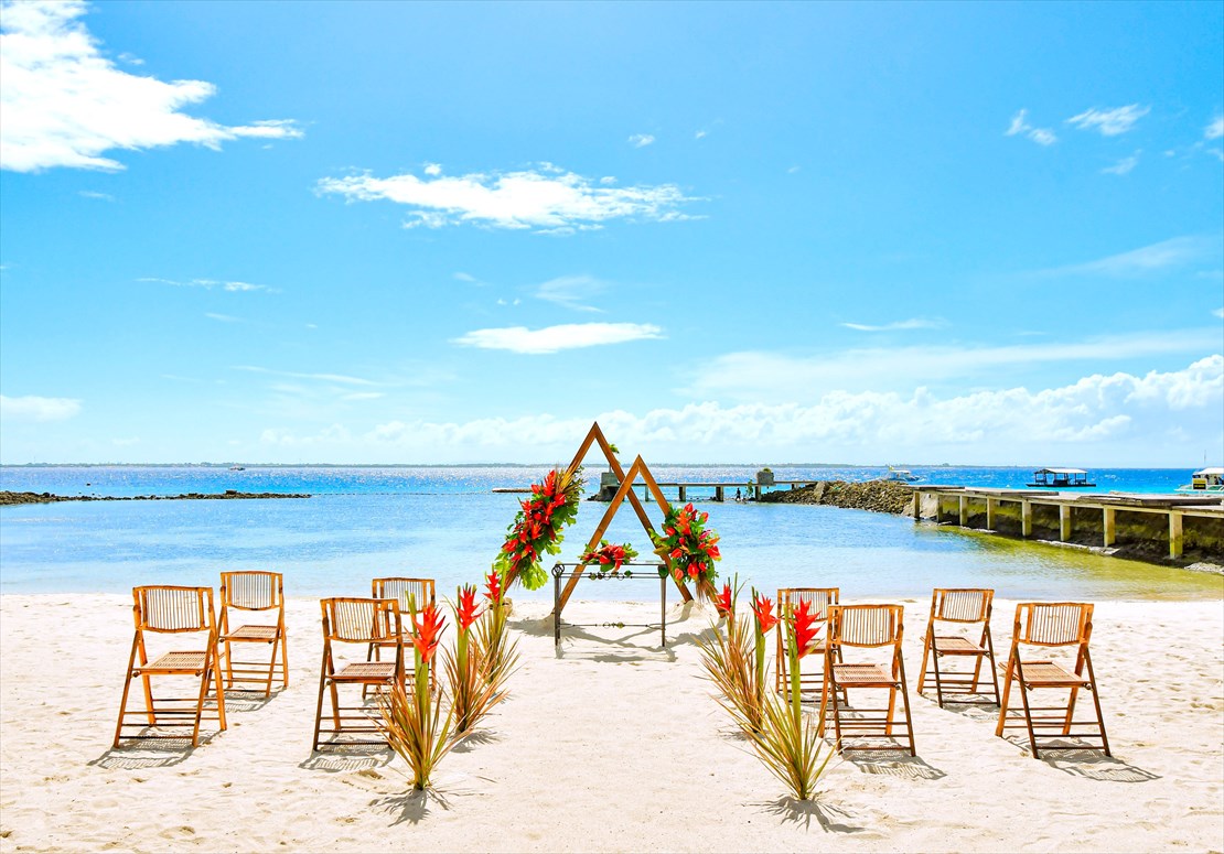 Tropical Wedding at Tropical Beach