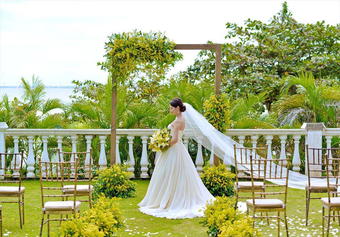 オーシャンフロントの緑豊かな美しいセブ島ガーデンウェディングの特徴｜Garden Wedding